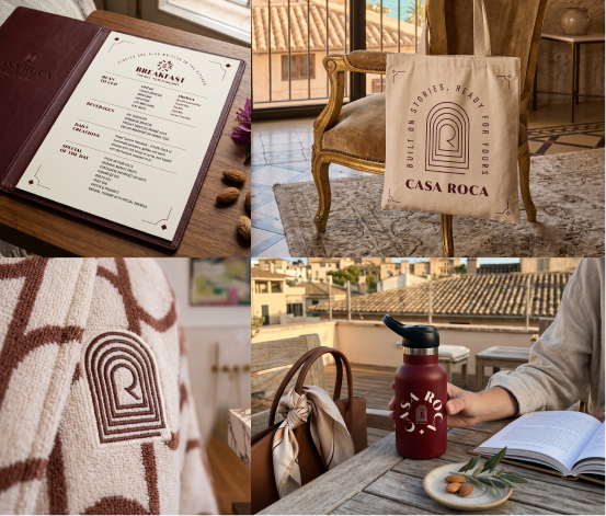 casa roca branding